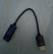 ADAPTER KABLA HDMI NA USB-C JEDNOKIERUNKOWY KONWERTER 4K 60 Hz MĘSKI-ŻEŃSKI