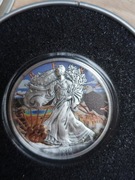 1 Oz Silver Coin 2019 $1 Liberty National Parks of The United Yellowstone