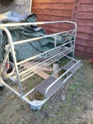 Wózek boczny metalowy 