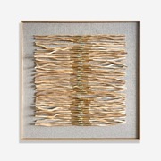 obraz ręcznie wykonany z naturalnych materiałów 