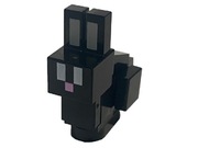 Figurka LEGO minecraft minebunny04 królik czarny