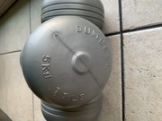 Hantle 2 x 5kg, idealne