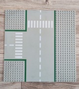 Lego Plate 608p01 - Droga Road Skrzyżowanie / City