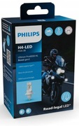 Philips Żarówka MOTOCYKLOWA LED H4 Ultinion BOOST 12v 18W 5800K +300% Legal