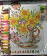 Zestaw do haftu koralikowego 