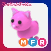 Roblox Adopt Me Pink Cat MFR