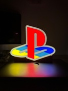 Logo Playstation Lampa LED USB, wydruk 3D