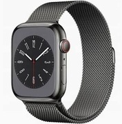 Apple Watch Series 8 45mm Cellular Stainless Steel + bransoleta mediolańska