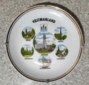 Jlmenau Graf von Henneberg Vastmanland talerz dekoracyjny