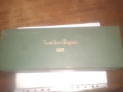 Puste pudełko po szampanie Cuvee Dom Perignon 1985 vintage