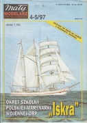 Okręt Szkolny ORP Iskra Mały Modelarz 4-5/1997