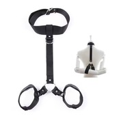 Kołnierz Bdsm - odwrócone kajdanki