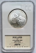10zł. Srebrna moneta kolekcjonerska Jan Pawł II. Pontifex Maximus 2002 (62)