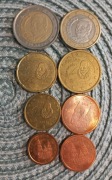 Zestaw monet euro Hiszpania
