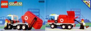 KLOCKI LEGO ZESTAW NR 6668 ŚMIECIARKA TOWN SYSTEM LEGOLAND MAKIETA UNIKAT!