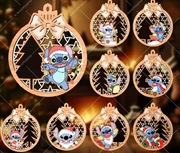 ozdoby choinkowe stitch bombka disney sklejka 2d 