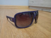 Okulary przeciwsłoneczne damskie ciemny fiolet