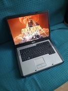 Retro Laptop Dell z grafiką ATI i z retro grami Duke3D GTA3 GTA VC Quake!