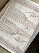 Rysunek sepia, ręcznie wykonany oryginał 