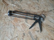 Wyciskacz do silikonu skrylu mas kleju czarny pistolet 