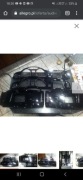 Audi A6 C6 panel tunel+ramka black piano.
