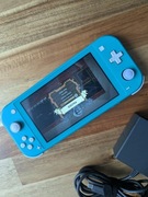Nintendo Switch Lite Turquoise Niebieski Turkusowy + Ładowarka