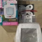 Ferplast drzwiczki dla kota na microchip białe