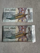 Cook islands 3 dollars polimer unc 5 sztuk