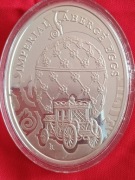 2 dolary Jaja FABERGE 2010 CERTYFIKAT