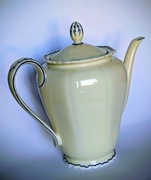 DZBANEK SORAU CARSTENS PORZELLAN ECRU I GRANAT/BŁĘKIT