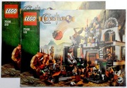 LEGO Castle Vikings Troll Assault Wagon 7038 7021 Dragon instrukcja x2