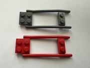 LEGO UPRZĄŻ KONNA 2397 CZERWONĄ+C SZARA