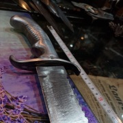 tasak,maczeta z metalową rękojeścią