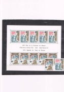 MONAKO**1982  EUROPA CEPT. "HISTORYCZNE WYDARZENIA."   BLOK 19 