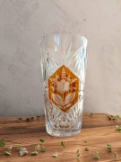 Kryształowy wazon z okresu PRL huta Julia