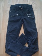 Jeansy rurki xs czarne