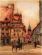 Warszawa15x21 cm akwarela