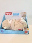 Fisher-Price Wydra Usypianka FXC66 Oddychająca Przytulanka 0+
