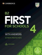 B2 First for Schools 4 with Answers with Audio with Resource Bank