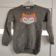 Cool club puchaty milutki cieply sweter 116