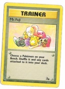Trainer Mr. Fuji #58 Pokemon Fossil