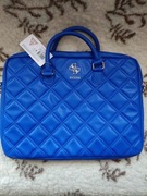 Torba na laptopa Guess Niebieska