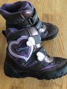 Śliczne kozaczki GEOX SPORT dla dziewczynki roz 27