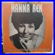 Hanna Rek – Mam Szczęście Do Wszystkiego (1LP) EX
