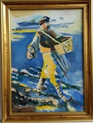 Obraz olejny "Siewca"