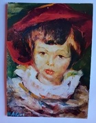 Pocztówka Małgorzatka - M. Adamczyk. KAW, 1977 r.