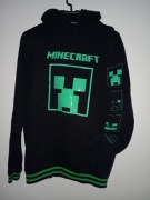 Bluza czarna z kapturem Minecraft 15 lat 170