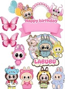 Wydruk cukrowy.Wydruk własny  LABUBU