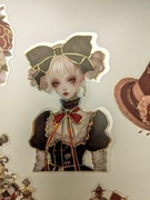 Naklejki (Sticker Pack) 10 szt "Alicja w Krainie Czarów"