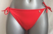 Freya nowe majtki kąpielowe dół bikini wiązane klasyczne poppy red M  38 40